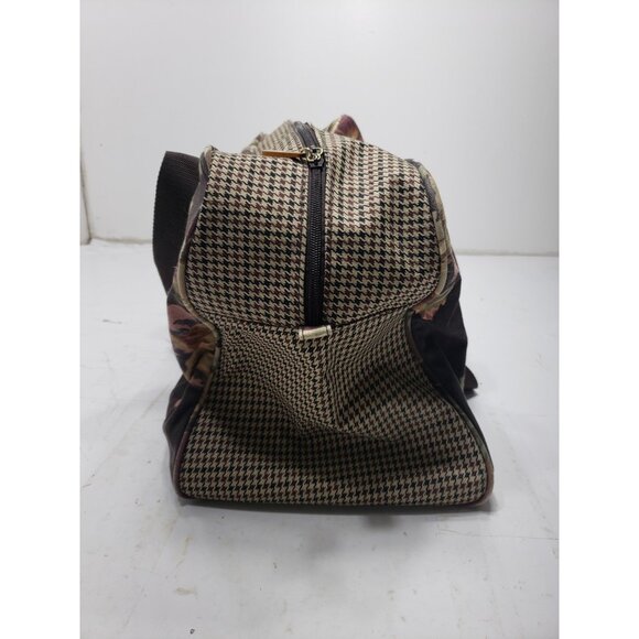 Avon Autumn Rose Travel Set Duffle Bag Satchel & Make Up Bag Set Of 3 Pre Owned - Picture 12 of 15